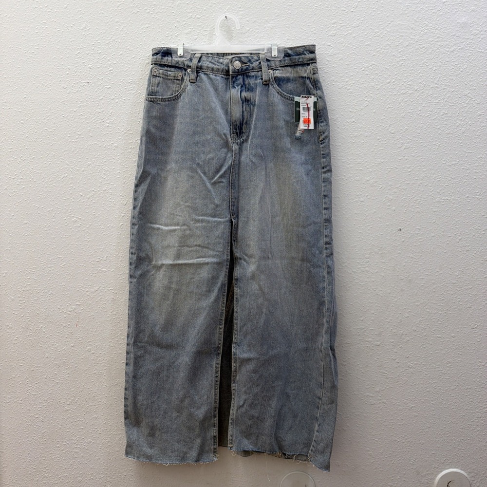 RSQ women size 26 denim maxi
